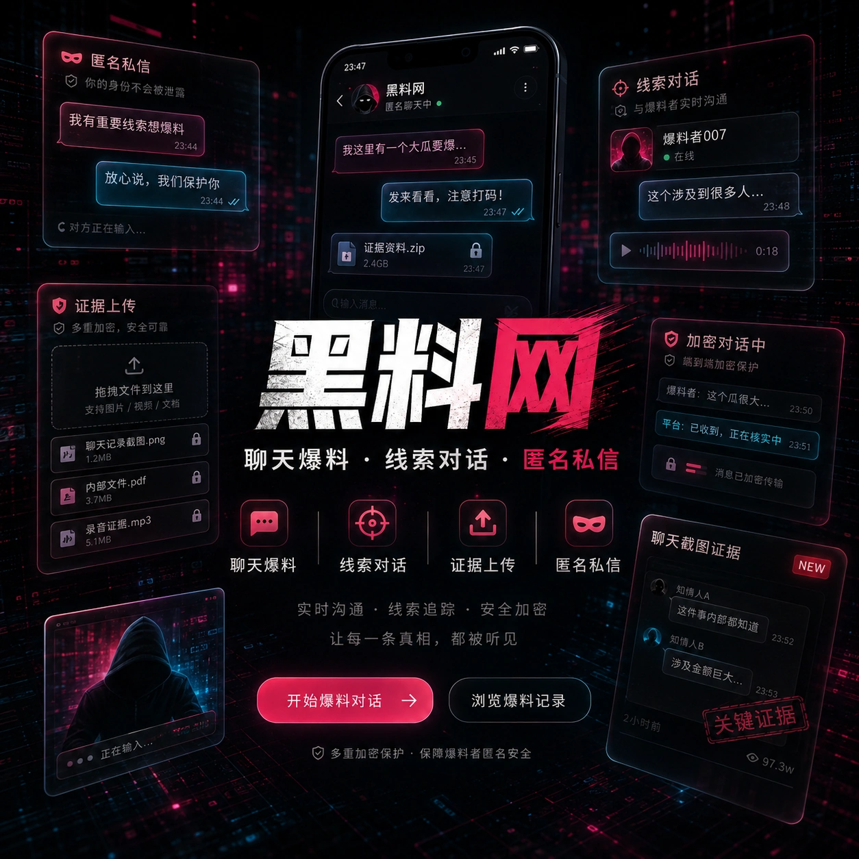公开讨论互动场景